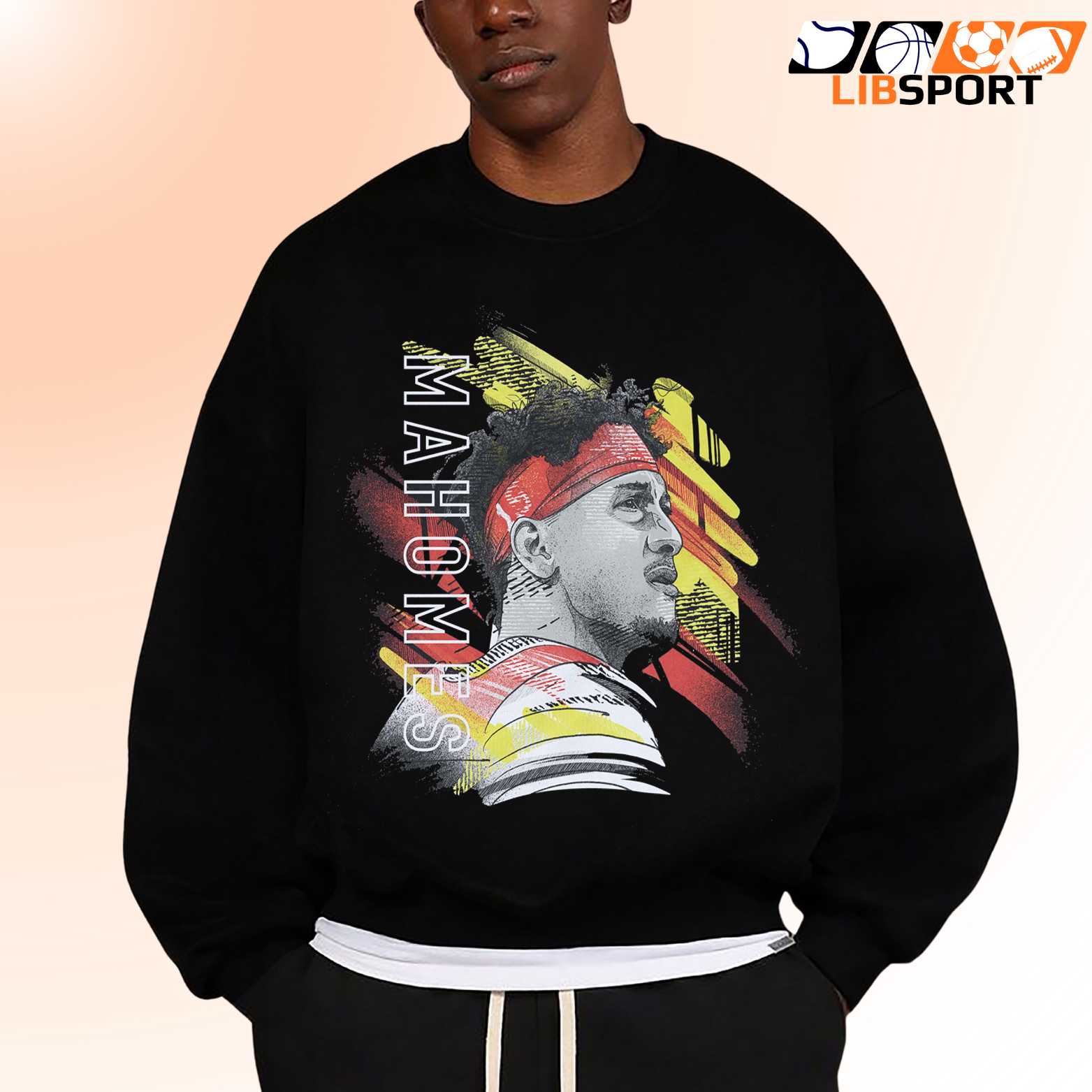 Patrick Mahomes Illustrated Graphic T-Shirt, Kansas City Chiefs Football Tee, Unisex Shirt